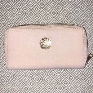 Super cute light pink wallet!